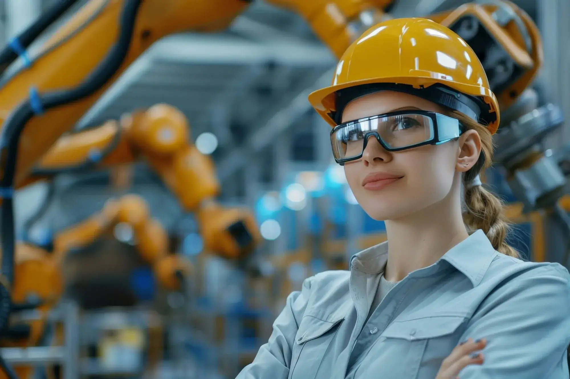Robots colaborativos en el lugar de trabajo